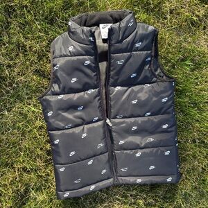 Nike Black Puffer Vest